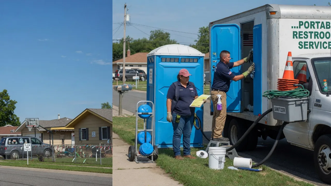 Portable Toilet Rental in Lake Odessa, MI near me